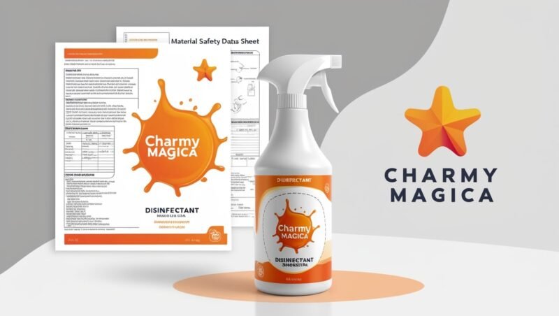 Charmy Magica Disinfectant Professional Mild Splash Orange Scent MSDS