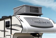 19 Coachman Catalina 33' Traval Trailer AC Unit Cover