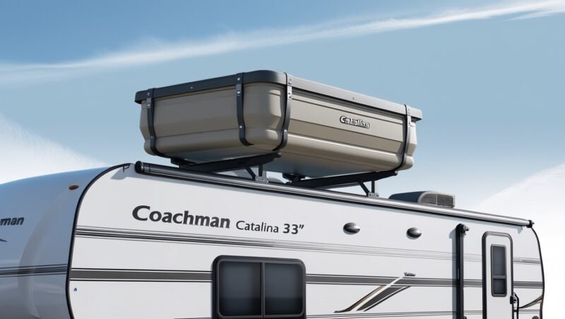 19 Coachman Catalina 33' Traval Trailer AC Unit Cover
