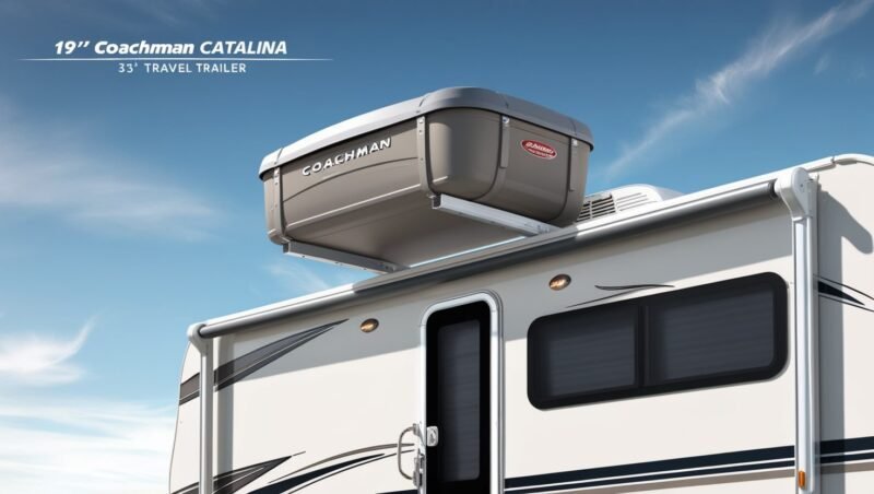 19 Coachman Catalina 33' Traval Trailer AC Unit Cover