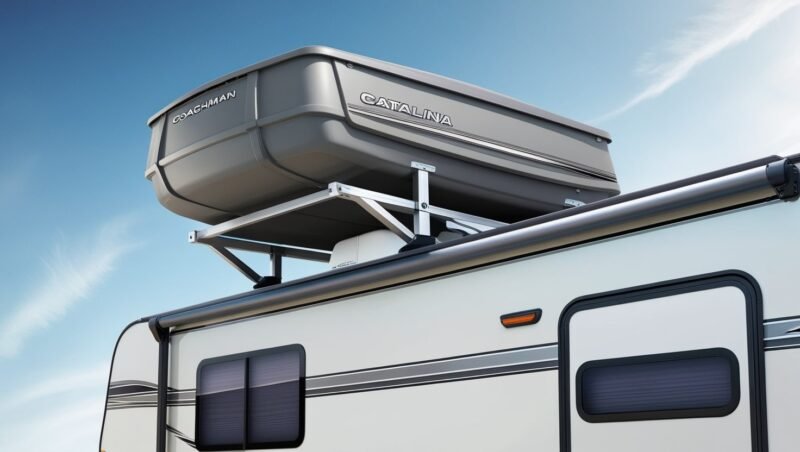 19 Coachman Catalina 33' Traval Trailer AC Unit Cover