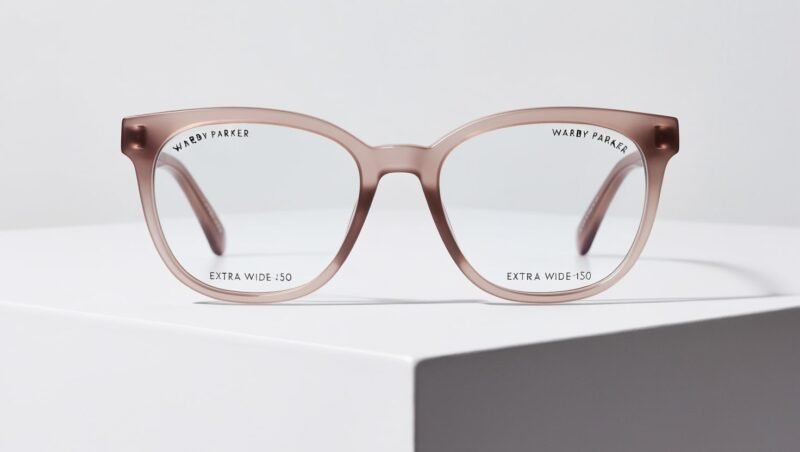 Warby Parker Extra Wide Frames 56-19-150
