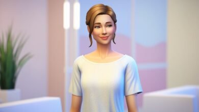 Puresims Loose T Shirts Sims 4