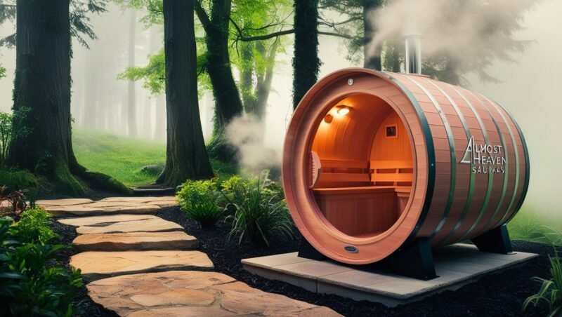 Almost Heaven Saunas Morgan 4-Person Barrel Steam Sauna Price