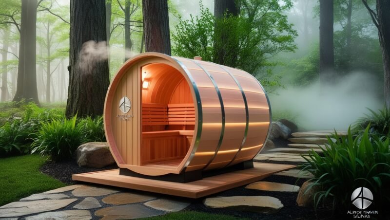 Almost Heaven Saunas Morgan 4-Person Barrel Steam Sauna Price