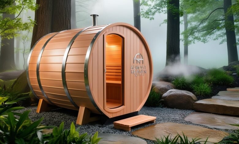Almost Heaven Saunas Morgan 4-Person Barrel Steam Sauna Price