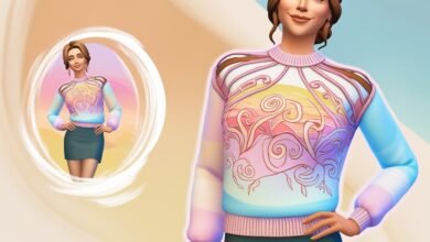 Sims 4 BurritoSims Rib Cage Crop Sweater