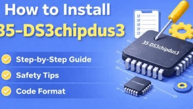 35-ds3chipdus3 Installation Guide & Safety Tips